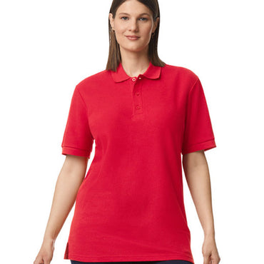 G858 Gildan Unisex Midweight Double Pique Polo