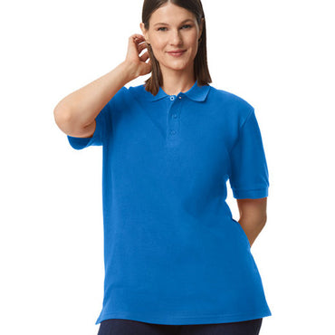 G858 Gildan Unisex Midweight Double Pique Polo