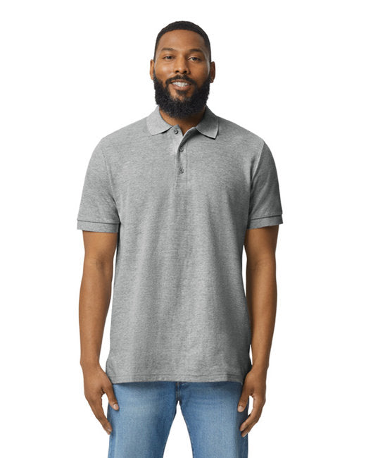 G858 Gildan Unisex Midweight Double Pique Polo