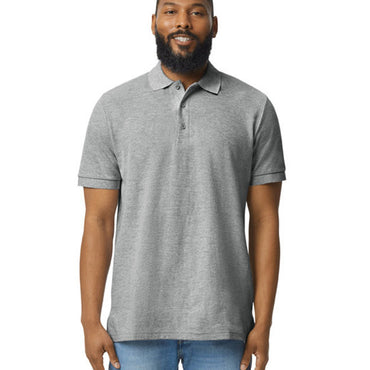 G858 Gildan Unisex Midweight Double Pique Polo