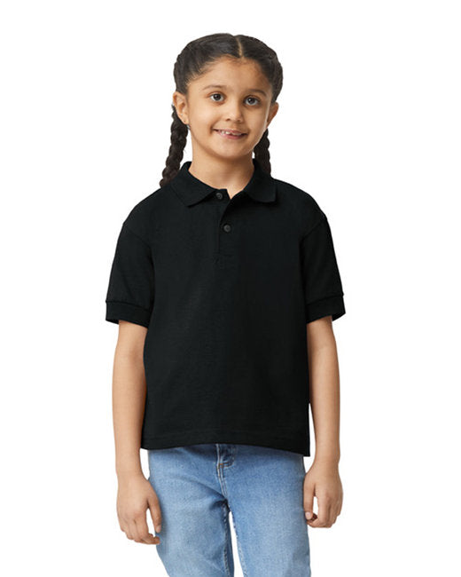 G880B Gildan Youth 6 oz., 50/50 Jersey Polo