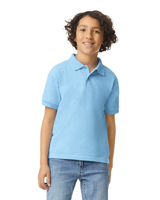 G880B Gildan Youth 6 oz., 50/50 Jersey Polo