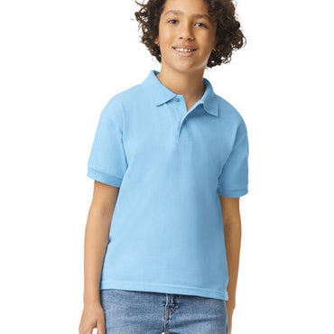 G880B Gildan Youth 6 oz., 50/50 Jersey Polo