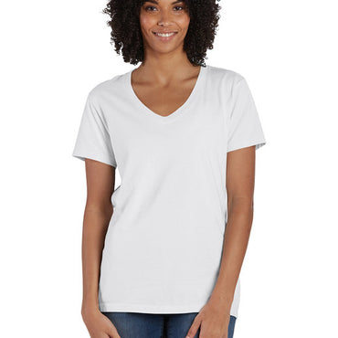 GDH125 ComfortWash by Hanes Ladies' V-Neck T-Shirt