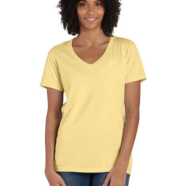 GDH125 ComfortWash by Hanes Ladies' V-Neck T-Shirt