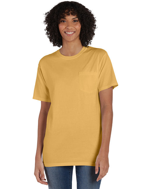 GDH150 ComfortWash by Hanes Unisex Garment-Dyed T-Shirt with Pocket