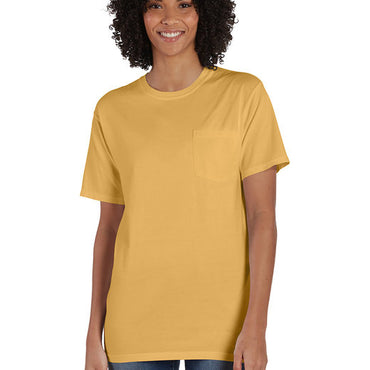 GDH150 ComfortWash by Hanes Unisex Garment-Dyed T-Shirt with Pocket