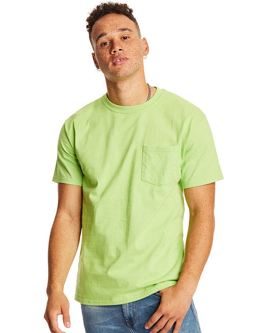 H5590 Hanes Men's Authentic-T Pocket T-Shirt