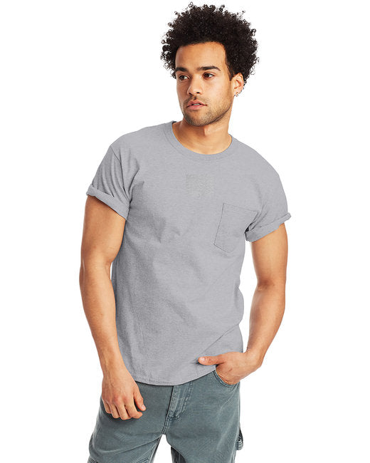 H5590 Hanes Men's Authentic-T Pocket T-Shirt