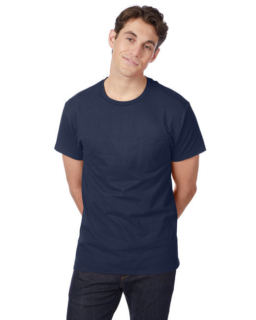 H5590 Hanes Men's Authentic-T Pocket T-Shirt