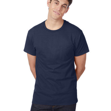 H5590 Hanes Men's Authentic-T Pocket T-Shirt