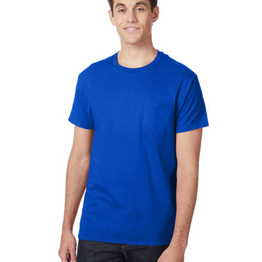 H5590 Hanes Men's Authentic-T Pocket T-Shirt