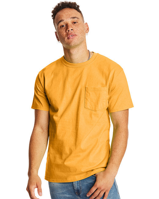 H5590 Hanes Men's Authentic-T Pocket T-Shirt