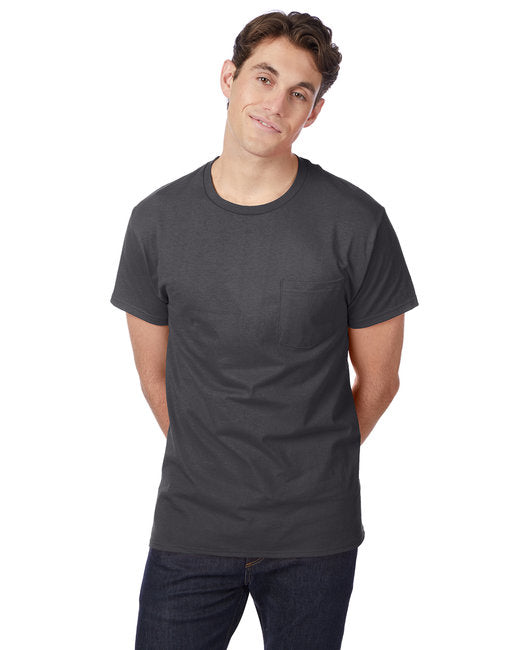 H5590 Hanes Men's Authentic-T Pocket T-Shirt