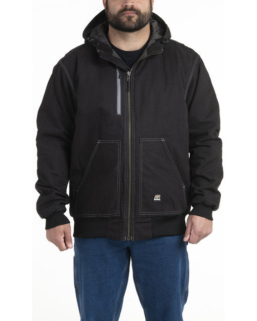 HJ61 Berne Men's Modern Hooded Jacket