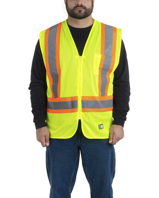 HVV046 Berne Adult Hi-Vis Class 2 Multi-Color Vest