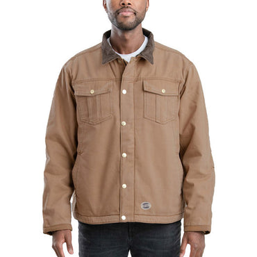 J58T Berne Tall Vintage Washed Sherpa-Lined Work Jacket