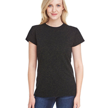 JA8138 J America Ladies' Glitter T-Shirt