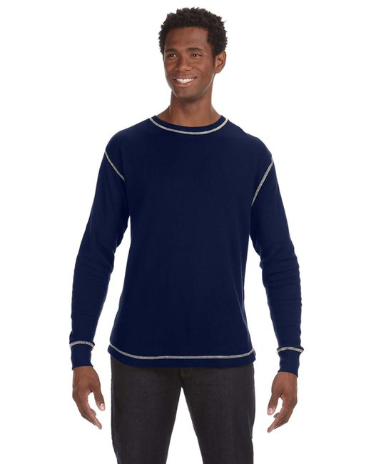 JA8238 J America Men's Vintage Long-Sleeve Thermal T-Shirt