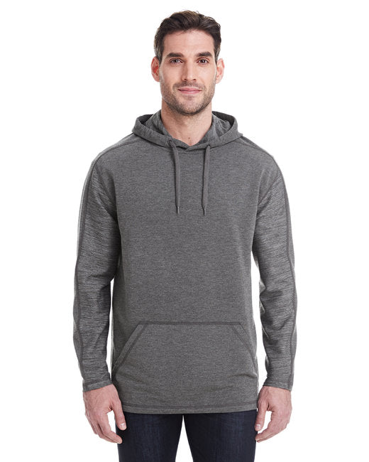 JA8435 J America Adult Omega Stretch Hooded Sweatshirt