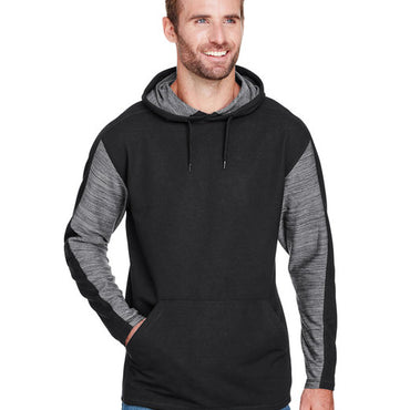 JA8435 J America Adult Omega Stretch Hooded Sweatshirt