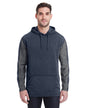 JA8435 J America Adult Omega Stretch Hooded Sweatshirt