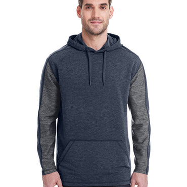 JA8435 J America Adult Omega Stretch Hooded Sweatshirt