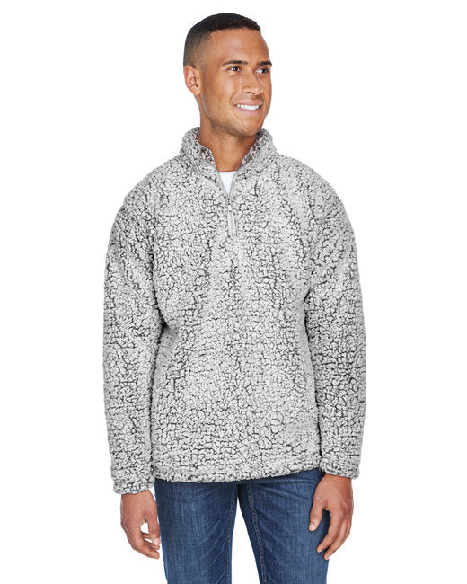 JA8454 J America Adult Epic Sherpa Quarter-Zip