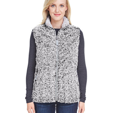 JA8456 J America Ladies' Epic Sherpa Vest