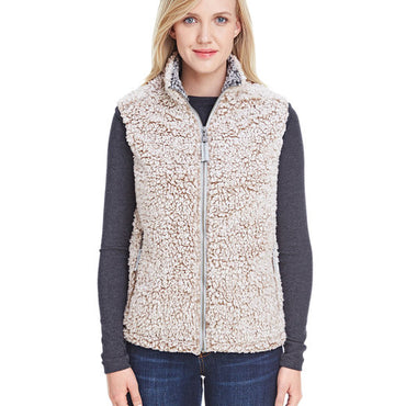 JA8456 J America Ladies' Epic Sherpa Vest