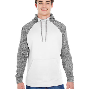 JA8612 J America Adult Colorblock Cosmic Pullover Hooded Sweatshirt