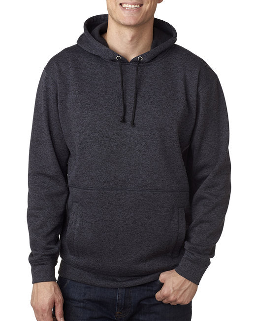 JA8613 J America Adult Cosmic Poly Fleece Hooded Sweatshirt