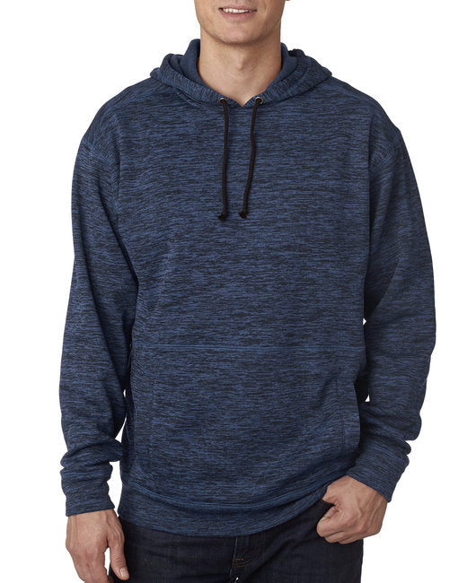 JA8613 J America Adult Cosmic Poly Fleece Hooded Sweatshirt