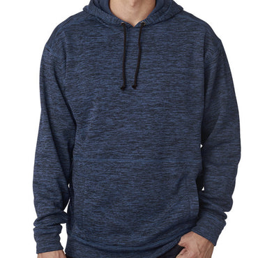 JA8613 J America Adult Cosmic Poly Fleece Hooded Sweatshirt