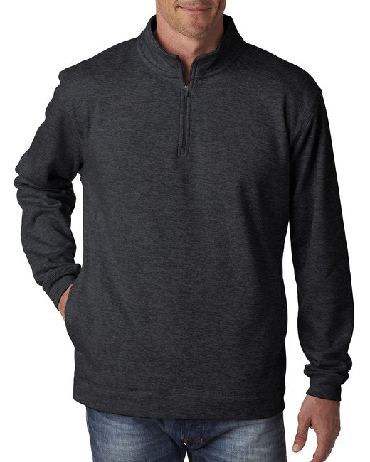 JA8614 J America Adult Cosmic Poly Fleece Quarter-Zip