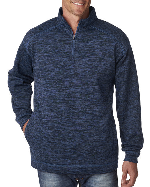 JA8614 J America Adult Cosmic Poly Fleece Quarter-Zip