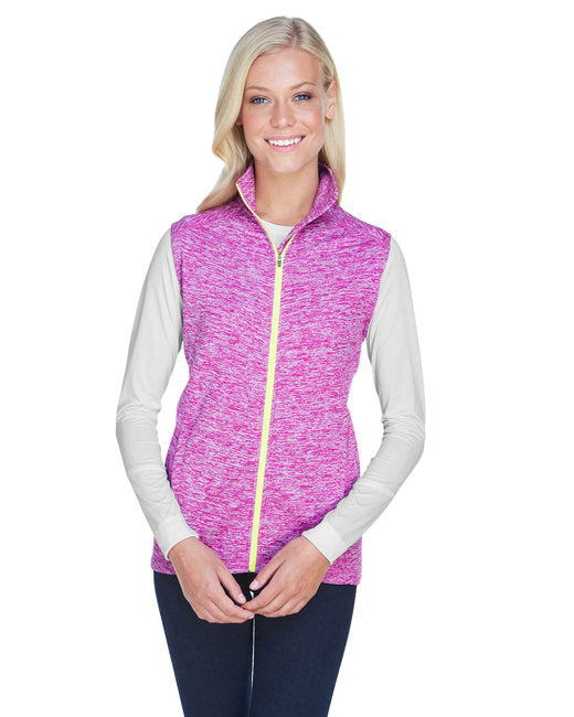 JA8625 J America Ladies' Lasic Cosmic Fleece Vest