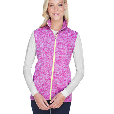 JA8625 J America Ladies' Lasic Cosmic Fleece Vest