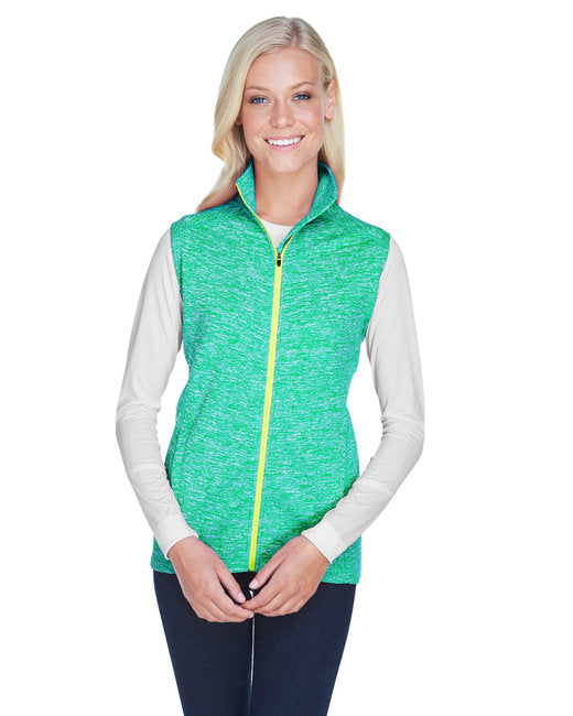 JA8625 J America Ladies' Lasic Cosmic Fleece Vest
