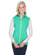 JA8625 J America Ladies' Lasic Cosmic Fleece Vest