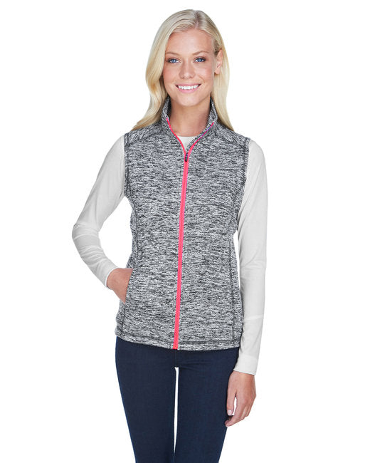 JA8625 J America Ladies' Lasic Cosmic Fleece Vest