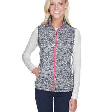 JA8625 J America Ladies' Lasic Cosmic Fleece Vest