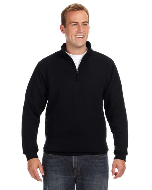 JA8634 J America Adult Heavyweight Fleece Quarter-Zip