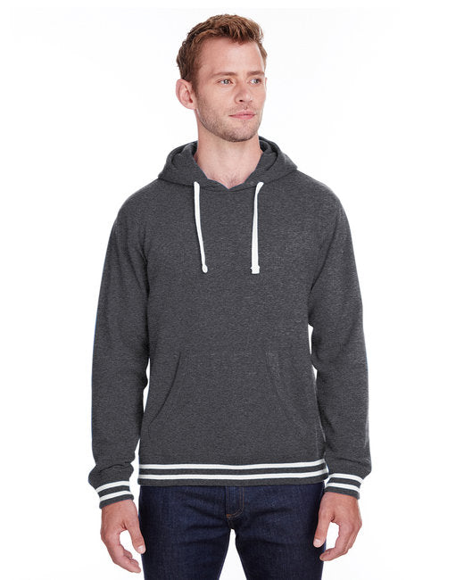 JA8649 J America Adult Relay Hooded Sweatshirt