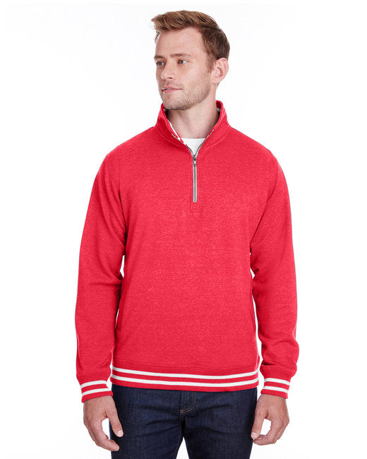 JA8650 J America Adult Relay Quarter-Zip