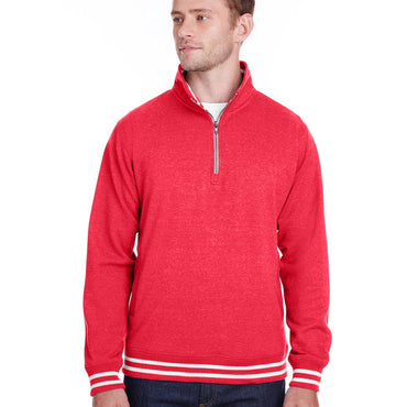 JA8650 J America Adult Relay Quarter-Zip