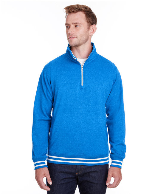 JA8650 J America Adult Relay Quarter-Zip