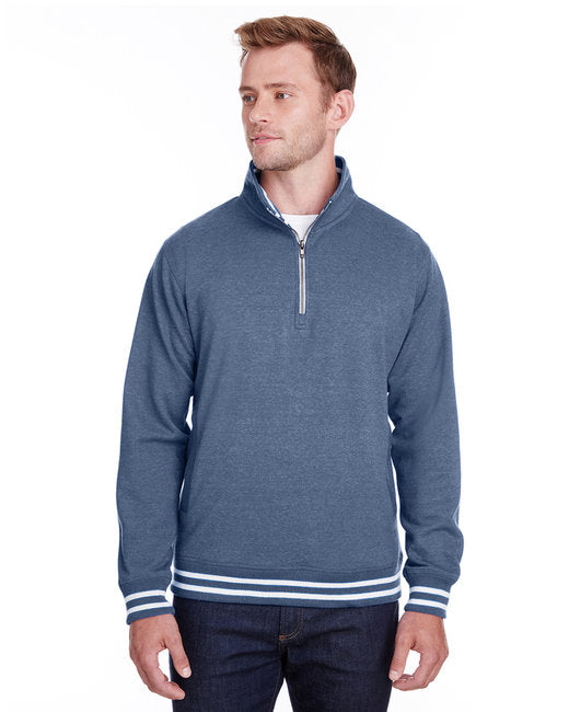 JA8650 J America Adult Relay Quarter-Zip