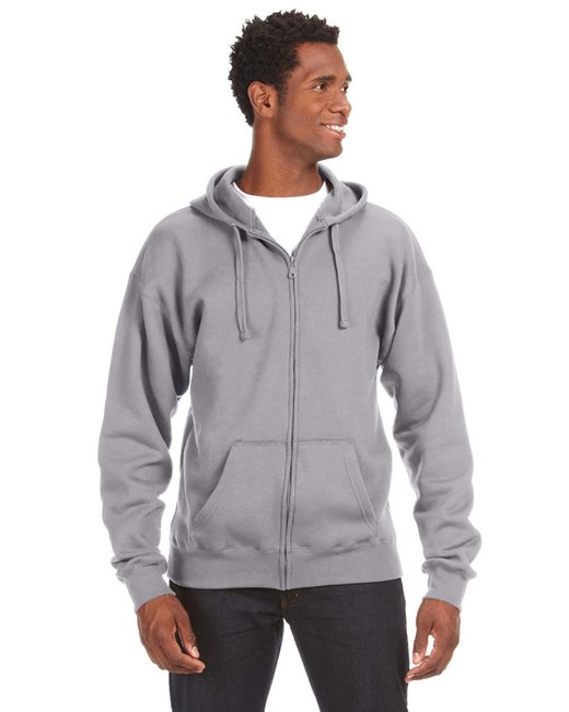 JA8821 J America Adult Premium Full-Zip Fleece Hooded Sweatshirt