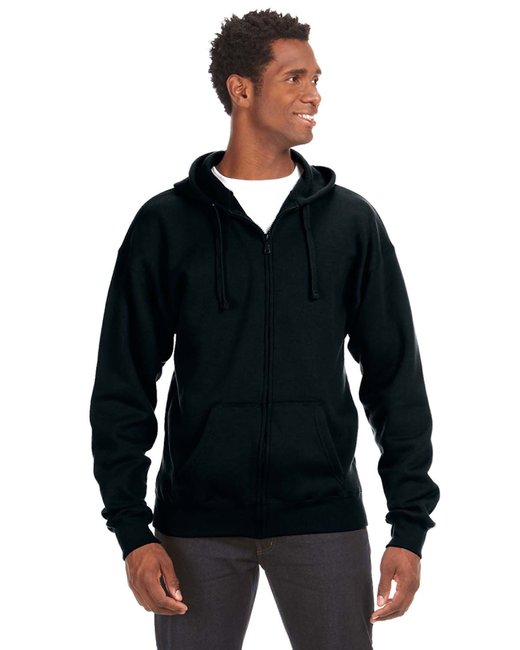 JA8821 J America Adult Premium Full-Zip Fleece Hooded Sweatshirt